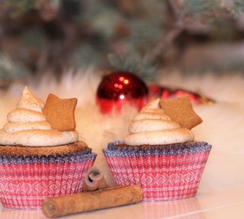 Saftige muffins med krydder til jul